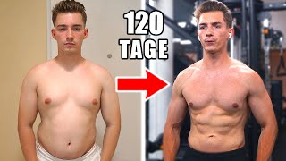 Meine 120 TAGE Body TRANSFORMATION [upl. by Nawat]