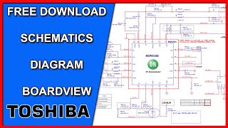 SCHEMATIC ✅ Toshiba Satellite L650 6050A2332301MBA02 DIAGRAMA ESQUEMATICO [upl. by Ecydnak]