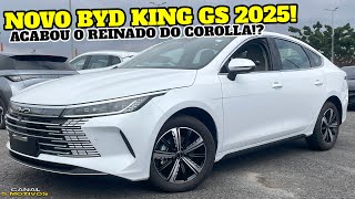 NOVO BYD KING GS 2025  MELHOR QUE COROLLA  BARATO E FAZ ATE 1200 KM DE AUTONOMIA FIM DO COROLLA [upl. by Keely]