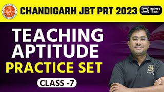 Chandigarh JBT PRT 2023  Teaching Aptitude Practice Set07  इससे बाहर कुछ नहीं  Chetan Sir [upl. by Airetahs97]