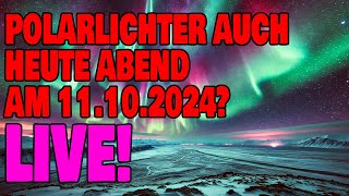 Polarlichter Deutschland  Auch am 11102024 [upl. by Arraic]