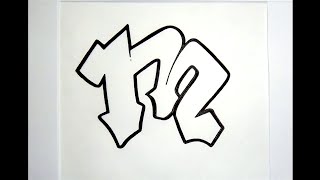 Alphabet Graffiti n°2  SEMIBLOCK letters  Rabel [upl. by Walli]