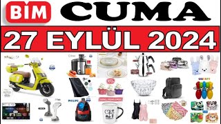 BİM BU CUMA ✅ BİM 27 EYLÜL 2024 KATALOĞU ✅ AKTÜEL ÜRÜNLER  RESMİ KATALOG  NET ANLATIM [upl. by Suzanne]