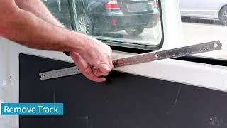 How to Install Cargo Track  Cargo Track Installation Guide in a panel van [upl. by Ohnuj711]