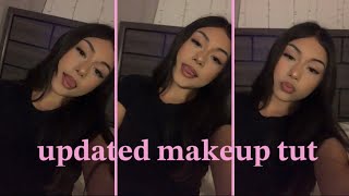 updated makeup tut stepbystep 🎀 [upl. by Duomham]