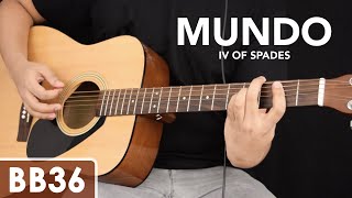 Mundo  IV of Spades Guitar Tutorial [upl. by Warde]