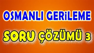 Osmanlı Gerileme Dönemi 3  Değişim ve Diplomasi  Soru Çözümü  KPSS YKS MSÜ Tarih 2024 [upl. by Khai]