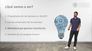 Modelación de estaciones de bombeo con ALLIEVI   UPV [upl. by Chally969]