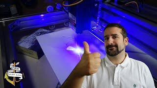 Mi Cortadora Laser DIY Funcionamiento consejos y review [upl. by Lowry705]