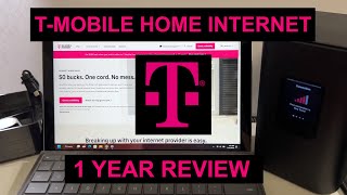 TMobile 5G Home Internet 1 Year Review amp My Complete Experience [upl. by Ihsoyim]