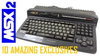 10 Amazing MSX2 Exclusives [upl. by Aileve906]