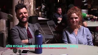 Kevin Weisman Dale Yorkes amp Brigid Brannagh Stacey Yorkes Marvel’s Runaways S2 Hulu Interview [upl. by Ayahsey88]