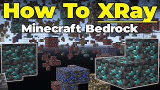 How To XRay in Minecraft Bedrock [upl. by Serafine]