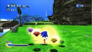 Sonic Generations Emerald Coast Gameplay SRank [upl. by Adnilreb]