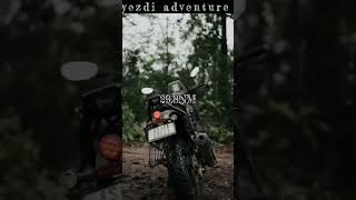 yezdi adventure bikeshorts ytshortsviralshort youtubeshorts shortsindia [upl. by Aihtnyc]