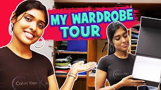 My Wardrobe Tour  Survivor Memories  Gayathri Reddy [upl. by Needan]