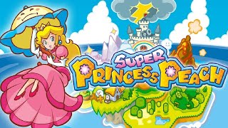 Super Princess Peach  Full Game 100 Walkthrough [upl. by Salokcin]