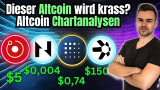 Altcoins auf Raketenbasis  Neue Entries Alle Märkte Chartanalysen [upl. by Sophy]