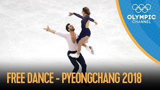 Figure Skating  Ice Dancing  Free Dance  PyeongChang 2018 Replays [upl. by Mccreery489]