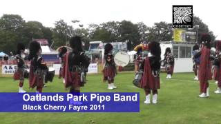 Oatland Park Pipe Band  Black Cherry Fair 2011 [upl. by Gauntlett163]