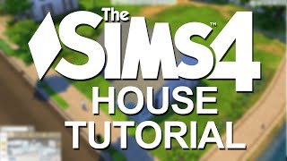 The Sims 4  Tutorial Building A Starter House [upl. by Fasto444]