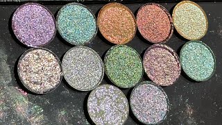 New Electrum Cosmetics BloodMoon 13 Singles Swatches 🌙🧚‍♂️🍁 [upl. by Yule]