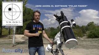 Como alinear a la polar la montura de tu telescopio [upl. by Eirrek]