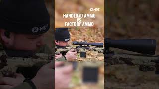 Handloads vs factory ammo at 100yds [upl. by Ecnerol]