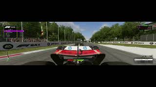 F1 24 Ferraris Leclerc victory celebration race at Monza I RT I 5120x1440 I 329 I RX 7900XTX [upl. by Bainbrudge]