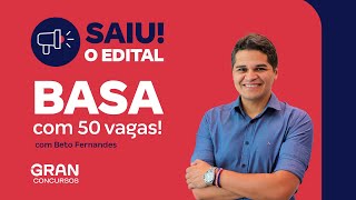 Concurso BASA  Saiu o Edital com 50 vagas  400 CR [upl. by Eki]