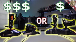 Microsoft Flight 2020 What HOTAS Should You Get  Thrustmaster T16000M or TFlight Hotas X [upl. by Flavius]