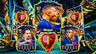 2x RANK 1 LIGUE 1 TOTS CHAMPS REWARDS 🔥 FC 24 Ultimate Team [upl. by Ylloh]