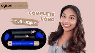 Dyson Airwrap MultiStyler Complete Long Unboxing amp TryOn [upl. by Iamhaj]