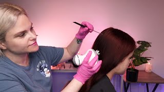 A Relaxing Real Person ASMR Hair amp Scalp Check [upl. by Leong]