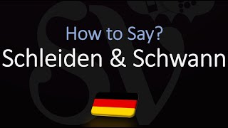 How to Pronounce Schleiden amp Schwann CORRECTLY Cell Theory  Pronunciation [upl. by Ahsenyt]