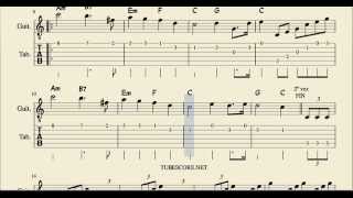 Wedding March Tabs Sheet Music for Guitar with Chords [upl. by Bartie]