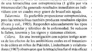 TETRACICLINAS CLORANFENICOL ERITROMICINA Y DIVERSOS ANTIMICROBIANOS EN GOODMAN PARTE 3 CAP 47 [upl. by Akyssej]