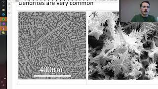 Why do dendrites form in metal alloys [upl. by Ardnuyek]