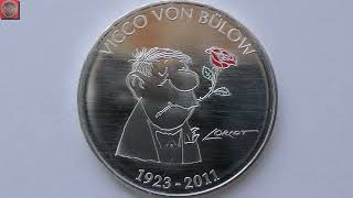 20 Euro Münze 2023  100 Geburtstag von Loriot Viccow von Bülow [upl. by Nido]