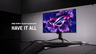 ROG Swift OLED PG32UCDP  DualMode 32quot OLED Gaming Monitor [upl. by Calica]