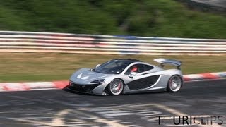 McLaren P1 XP2R testing HARD at the Nürburgring [upl. by Lemrahs]