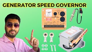 How Speed Controller Works Explained in UrduHindi जनरेटर स्पीड कंट्रोलर गवर्नर DG Governor ECM [upl. by Sutton922]