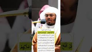 yasir al doosri recitation ❤️🎧 yasseraldosary viral trending shorts [upl. by Irvin523]