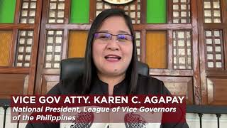 Vice Gov Karen Agapay Graduation Message 2023 [upl. by Kosel]