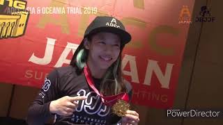 Rikako Yuasa Perfect Triangle transition to Armbar 2019 Tough Year [upl. by Jenn]