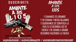 Kendo Kaponi Ft Gama La Sensa  Amante A Los Lios Video Lyric [upl. by Nonnahsed]