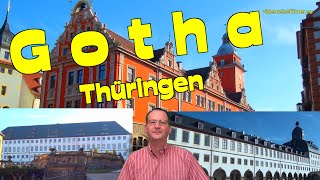 Gotha🏰💒🏛Freistaat ThüringenStadtrundgangBarock RenaissanceSehenswürdigkeitenTouristikVideo [upl. by Chassin467]