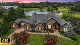 Luxury Lakefront Home Tour  Knoxville TN [upl. by Kaleena]