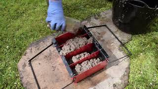 How to make Cardboard Briquettes Homemade Press Vs Amazon fire logs bricks [upl. by Ahsait]