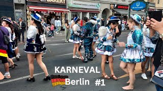 Karneval der Kulturen in Berlin 1  Carnival  Germany [upl. by Kaitlin]